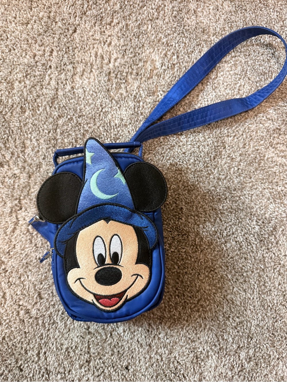 Disney Parks LUG Mini Skeeter Sorcerer Mickey Crossbody Bag
